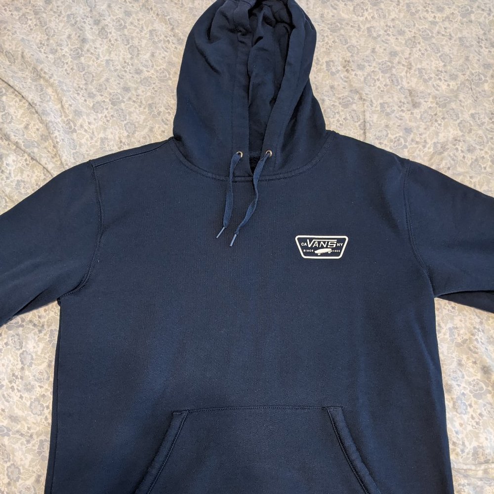 Vans Hoodie, Men’s Size S, Navy Blue